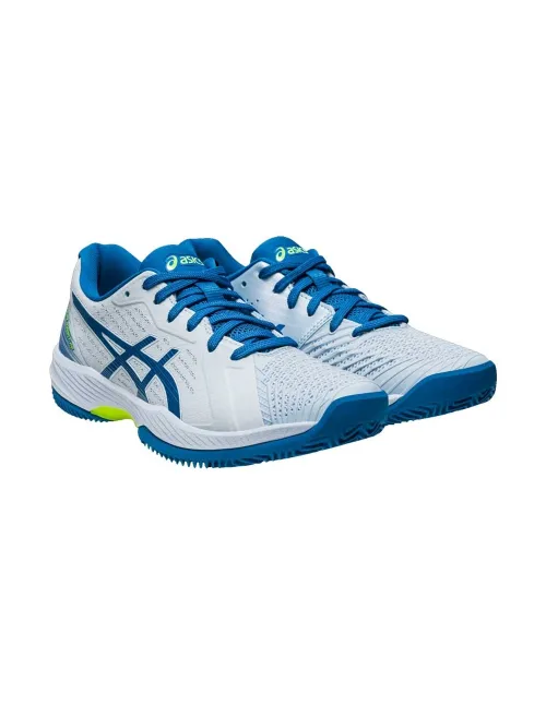 Asics Solution Swift Ff Clay Azul Claro 1042a198-401 Mujer | Ofertas de pádel
